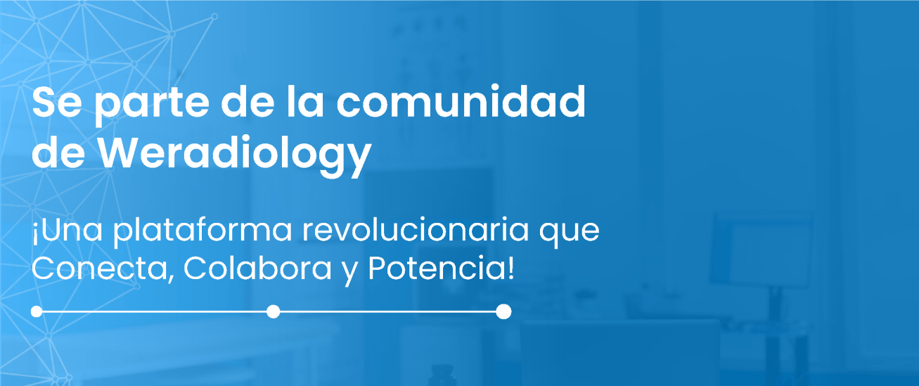 Se parte de la comunidad de Weradiology